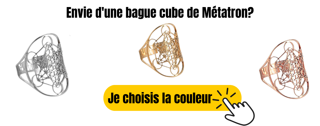 Bague cube de Métatron