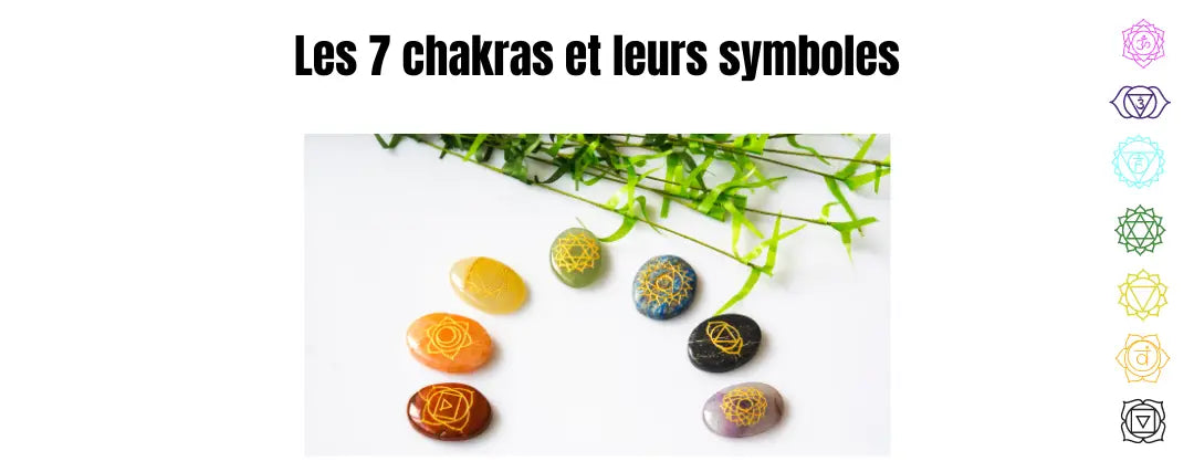 Les différents symboles des chakras