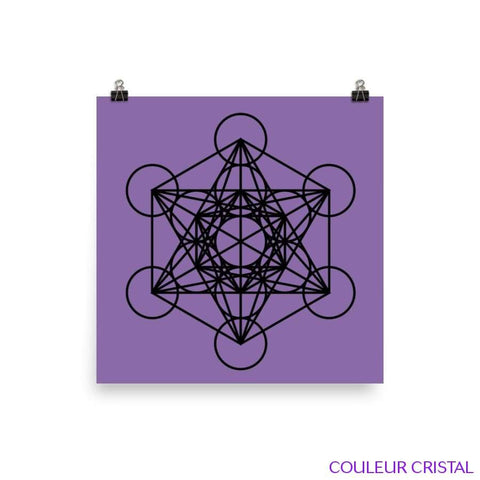 Poster Cube de Metatron