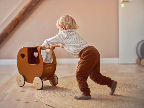 Doll stroller from moover toys Brown colour