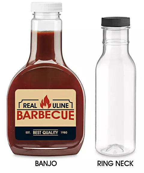 Cylinder Squeezable Bottles - 32 oz S-19467 - Uline