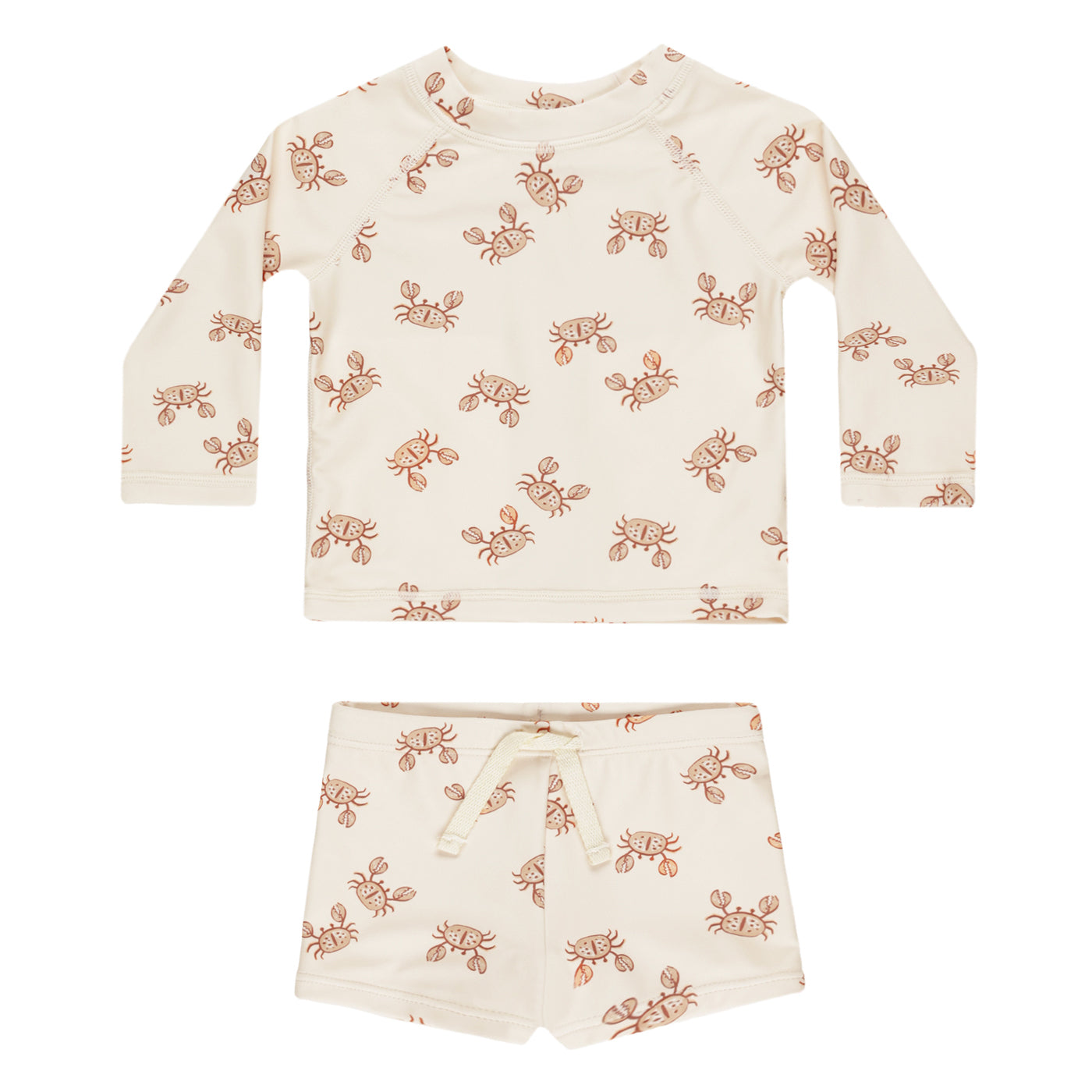 Boys Rashguard Set - Crabs