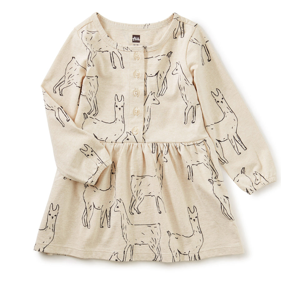 llama dress baby