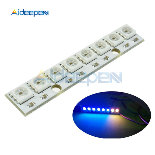 Mini PCB Board WS2812B SMD 5050 RGB LED light Sample – Aideepen