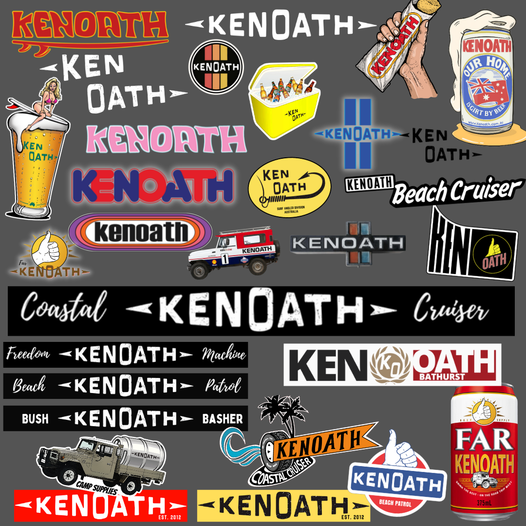 Ken Oath Sticker Range Kenoath