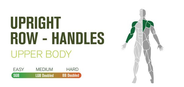 Resistance Band Shoulder Workouts for Both Men&Women Upright - Handles