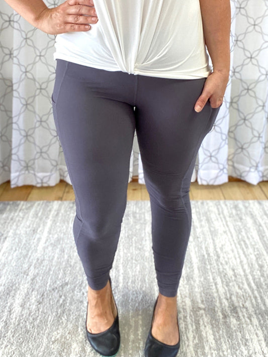 Small Changes Flare Yoga Pants in Black