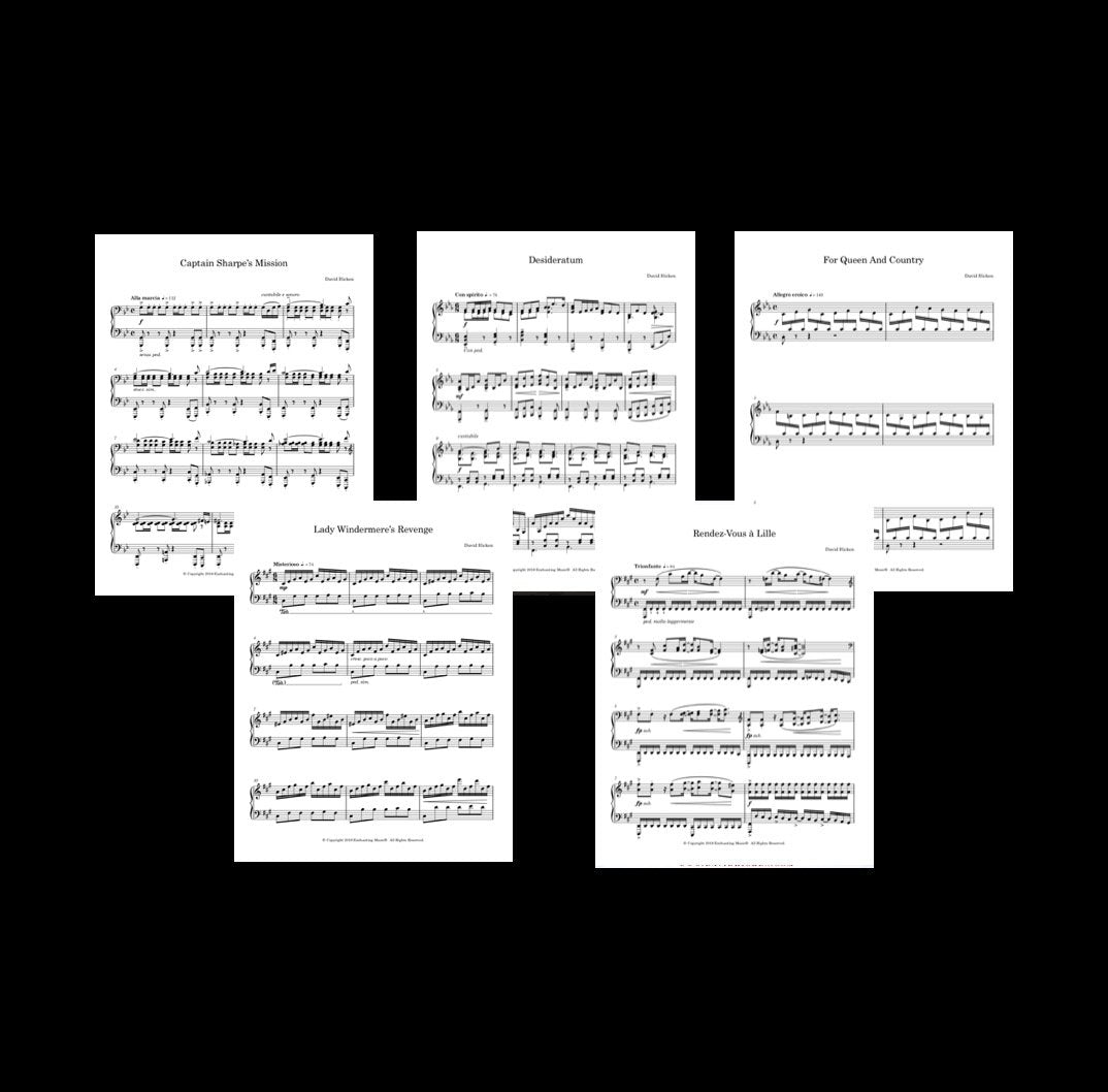 Piano Sheet Music by David Hicken