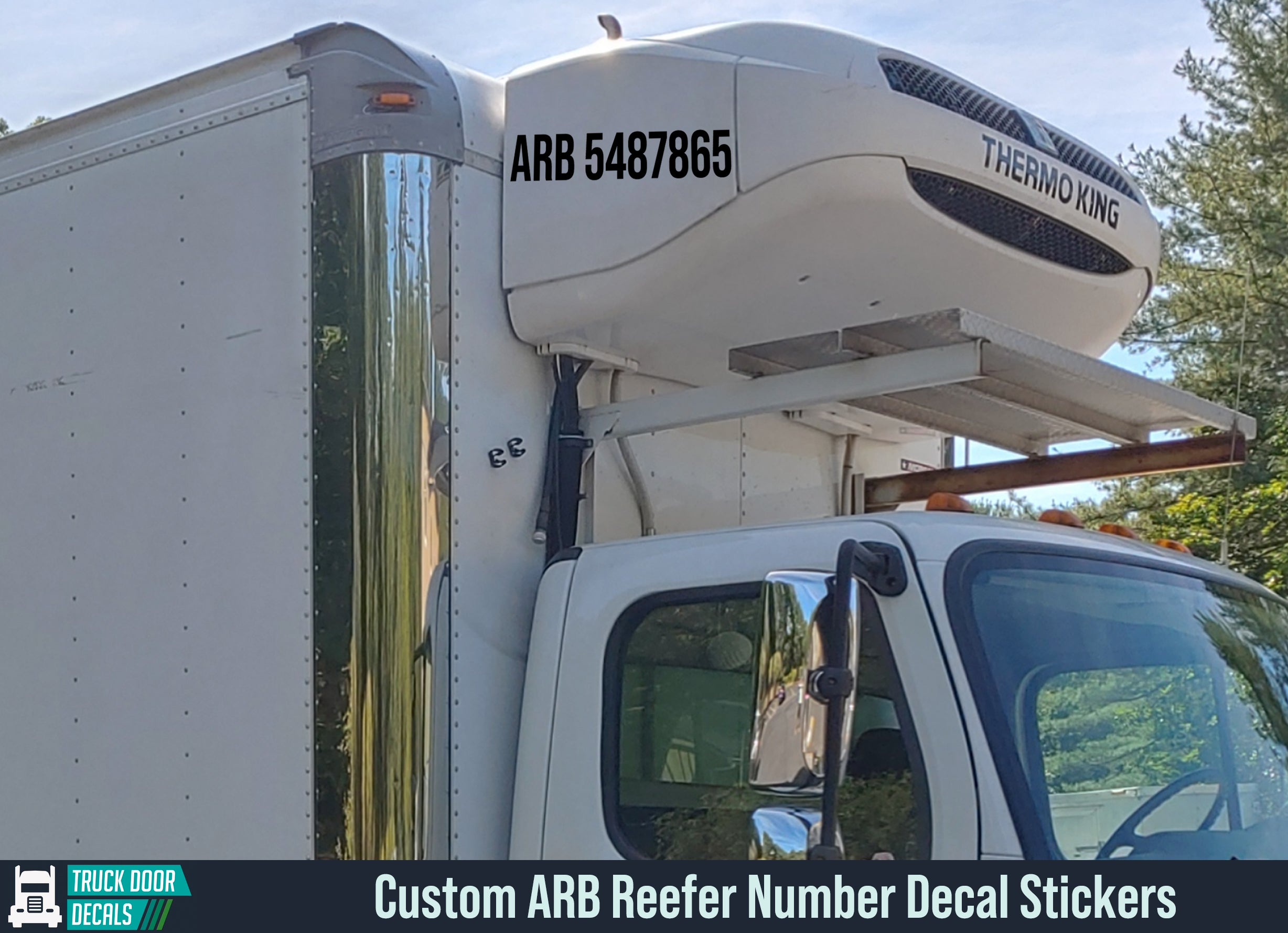 arb number on reefer trailer decal