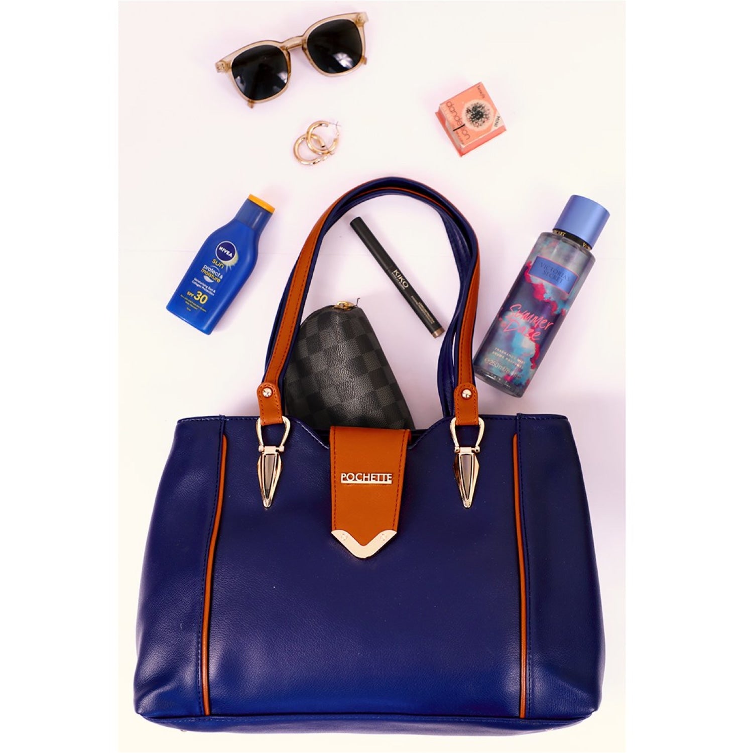 midnight blue handbag