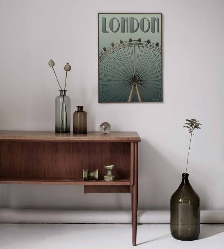 London Eye Poster