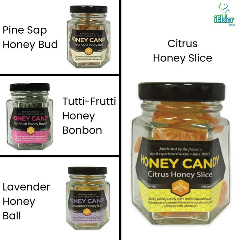 Raw Honey Candy, Comes in Multiple Flavors