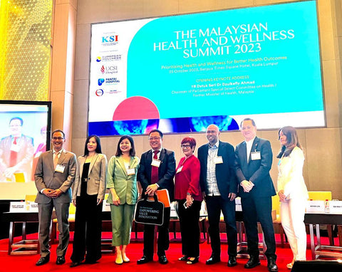 KSI The Malaysian Health and Wellness Summit 2023 pada 25 Oktober 2023
