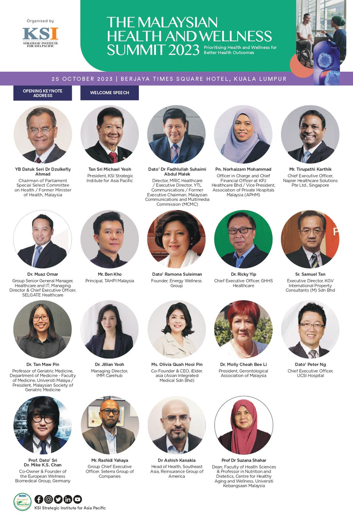 iElder at the Malaysian Health and Wellness Summit 2023