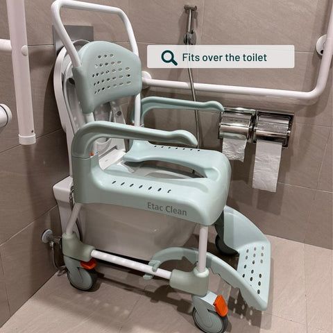 Sweden Etac Clean - The Ultimate Mobile Shower Commode