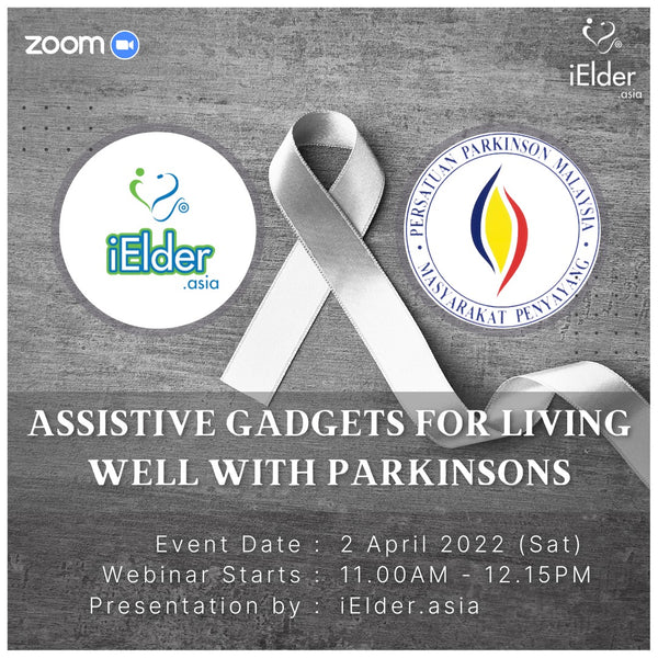 assistive gadgets for living well with parkinsons MPDA iElder