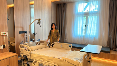 hillroom medical bed at Socso rehab Malaysia