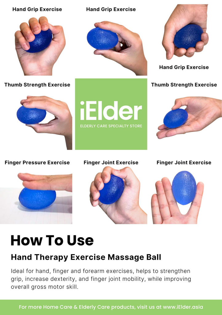 how to use hand therapy exercise massage ball