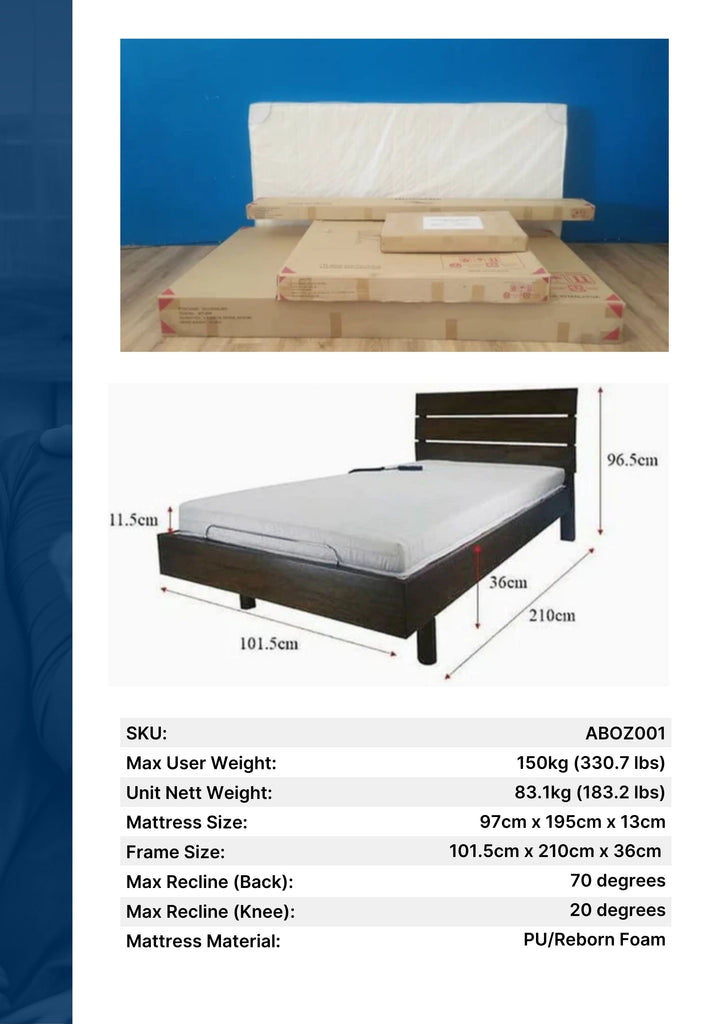 iElder wooden electric bed best