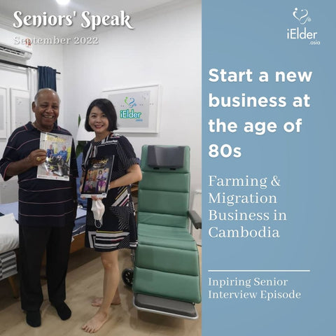 start a new business at the age of 80