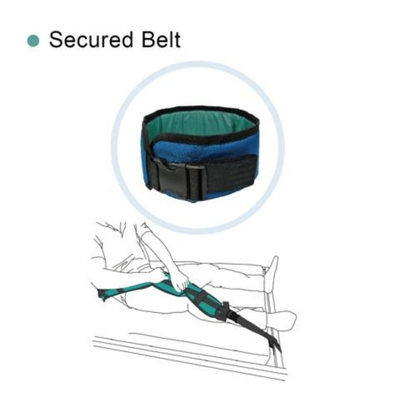 secured belt to wake up from bed