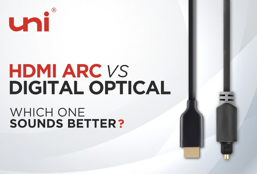prangende Aktiv industrialisere HDMI ARC VS Optical - uni