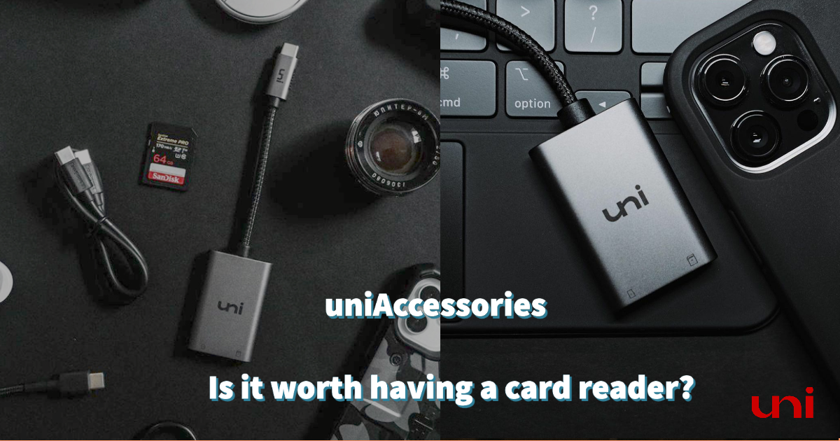 Is it worth having a card reader? uniAccessories usb c to SD card reader