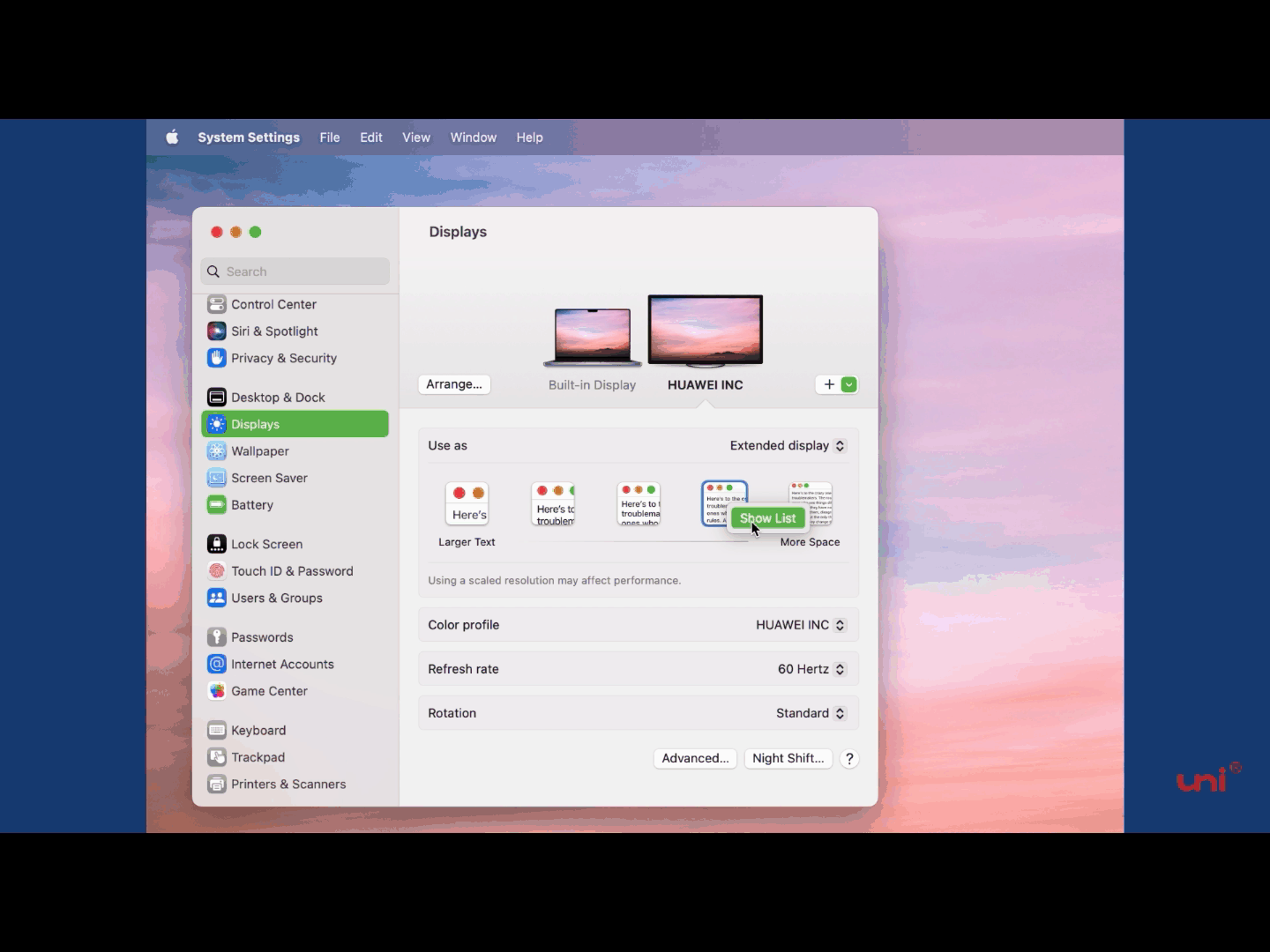 How to Adjust External Screen Resolution on Mac, MacBook (Ventura)