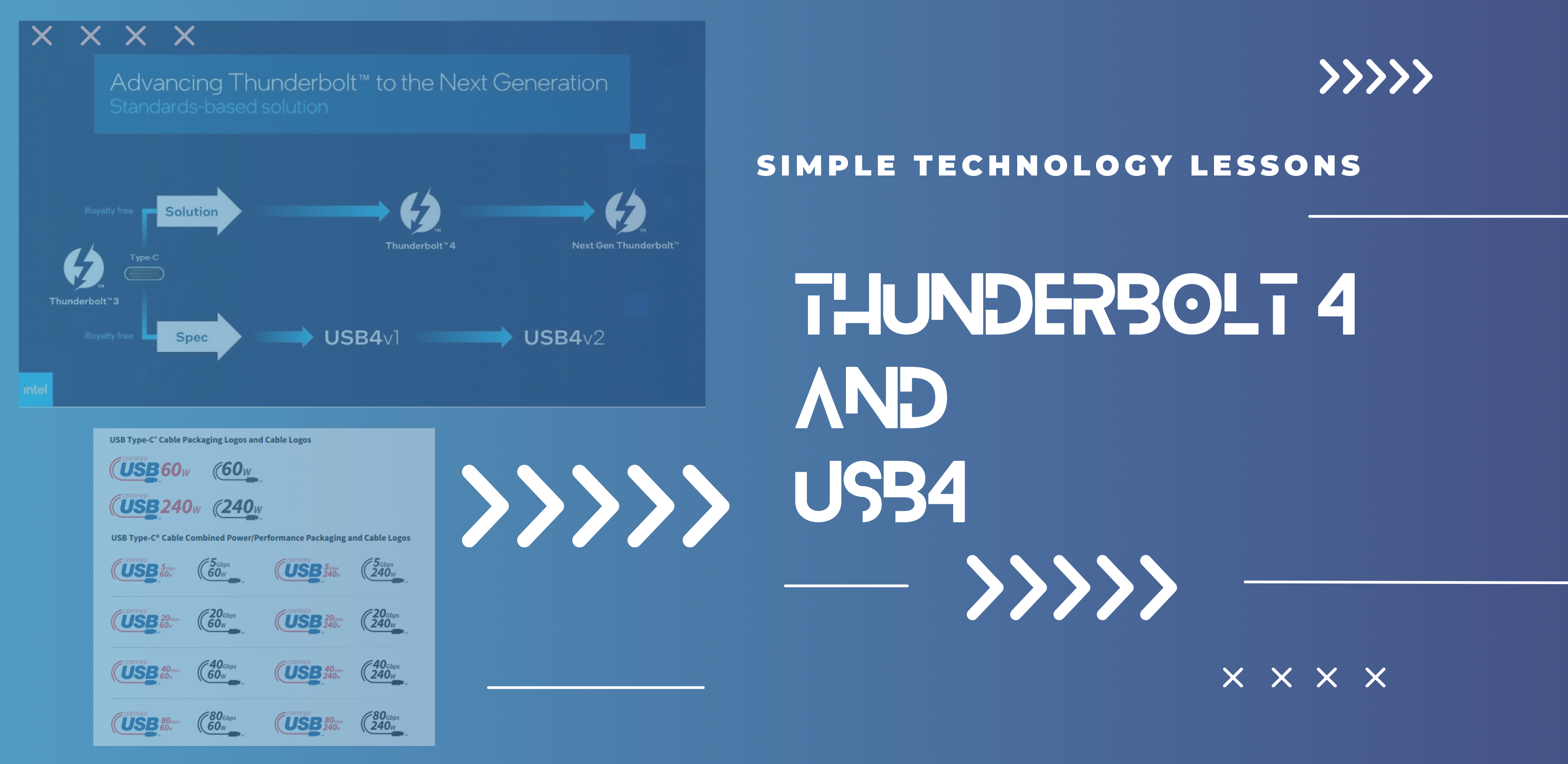 Does the upgrade to Thunderbolt 4 evolve or just enhance our user