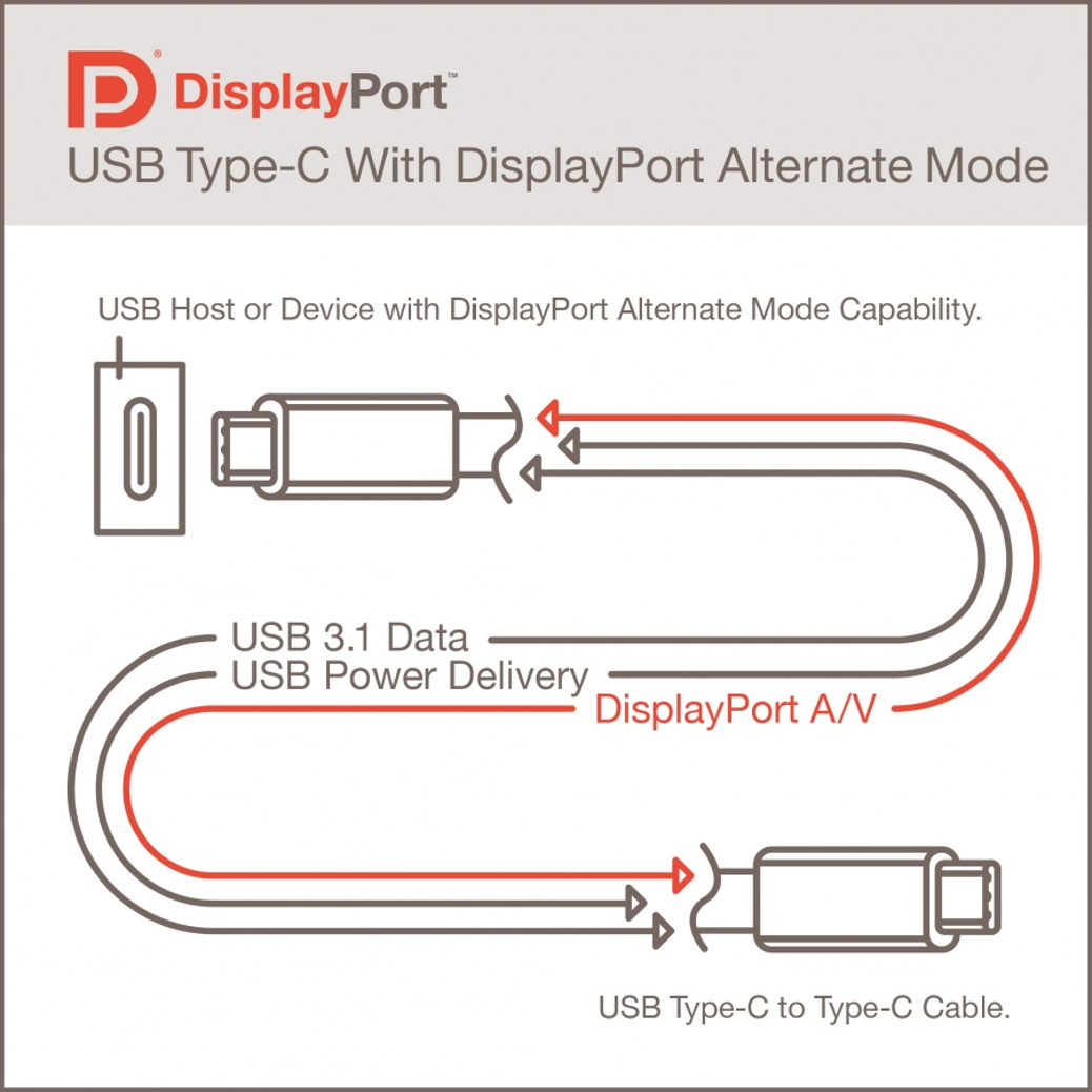 USB Type-C with DisplayPort Alternate Mode