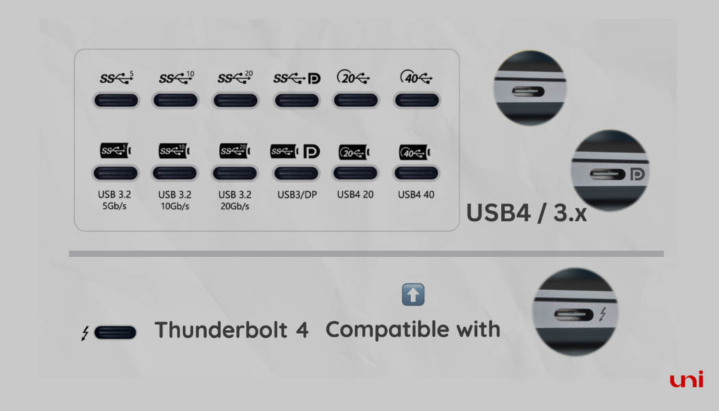 USB4 VS TH4