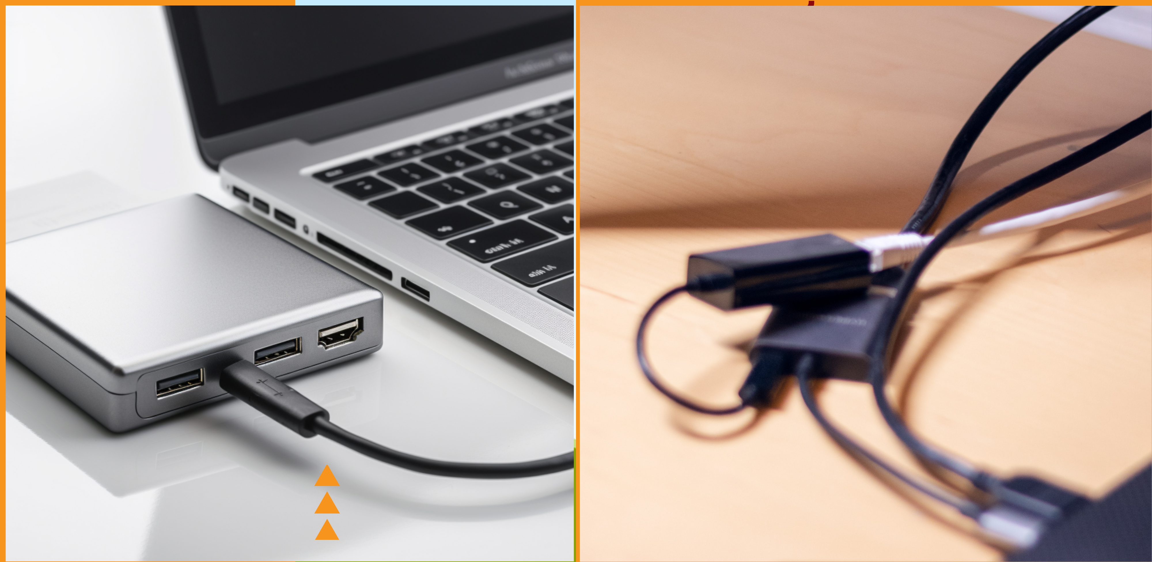 Comparison USB Dock, and multiport adapters