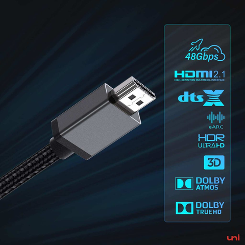 Câble USB-C - HDMI pour vidéos en 4K/5K