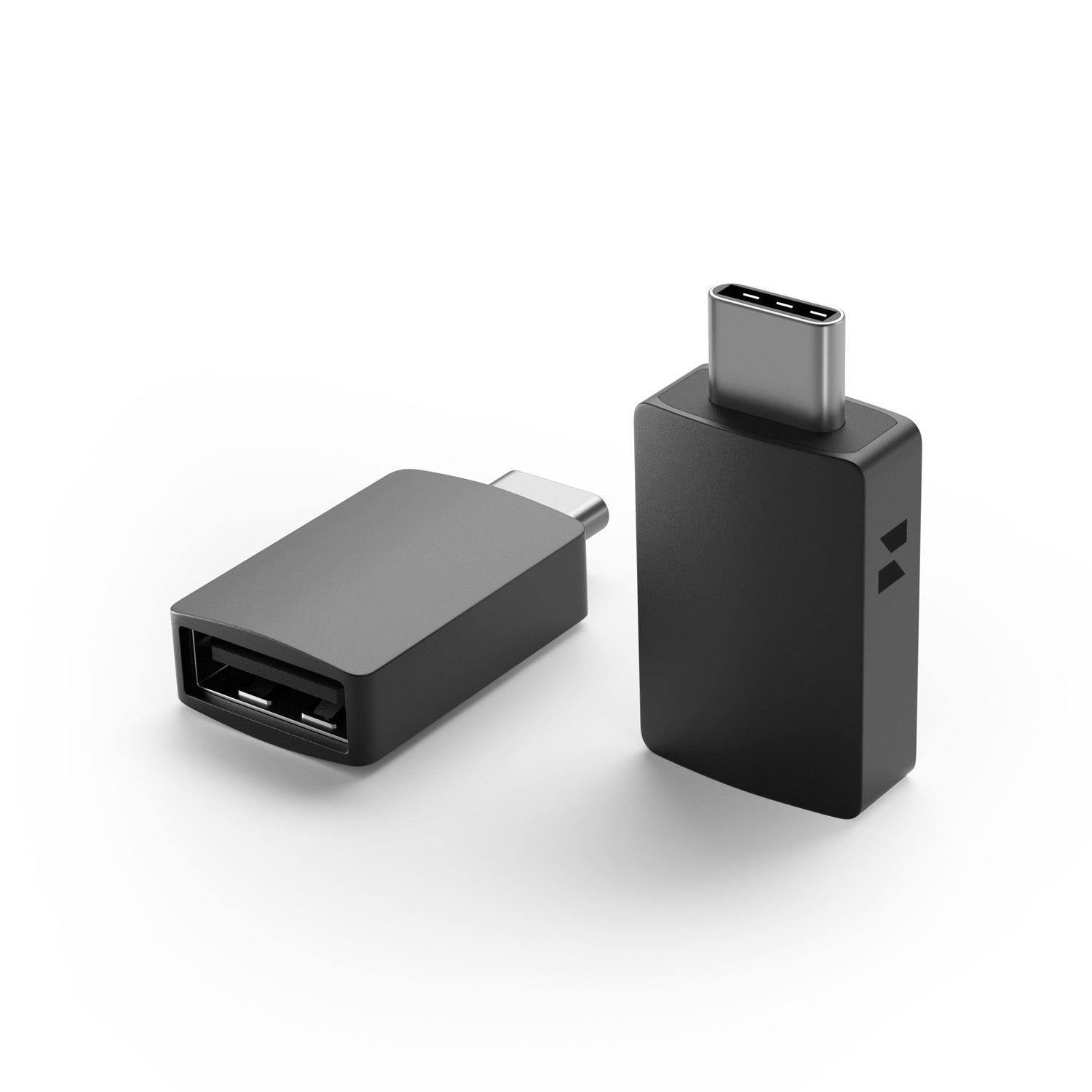 USB C to USB Adapter, Type C Adaptor, USB C Dongle | Aluminum