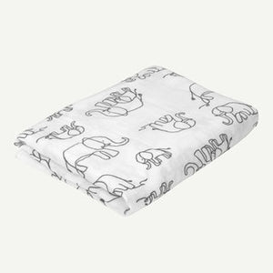 Elephant Swaddle Blanket A Lump Of Sugar Children S Boutique