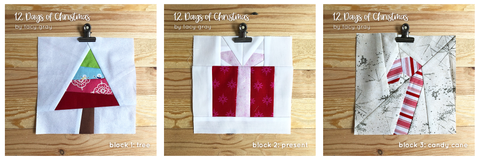 Christmas foundation paper piece quilt pattern