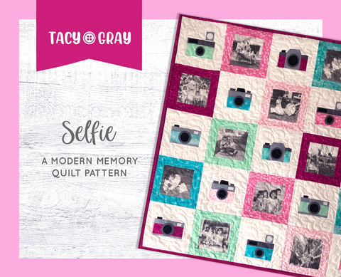 Selfie Modern Memory Quilt