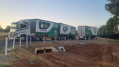 NewLawn Turf Delivery Trucks 