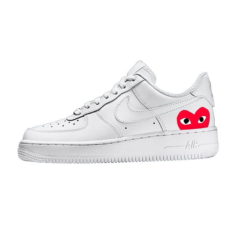 air force 1 comme des garcons heart