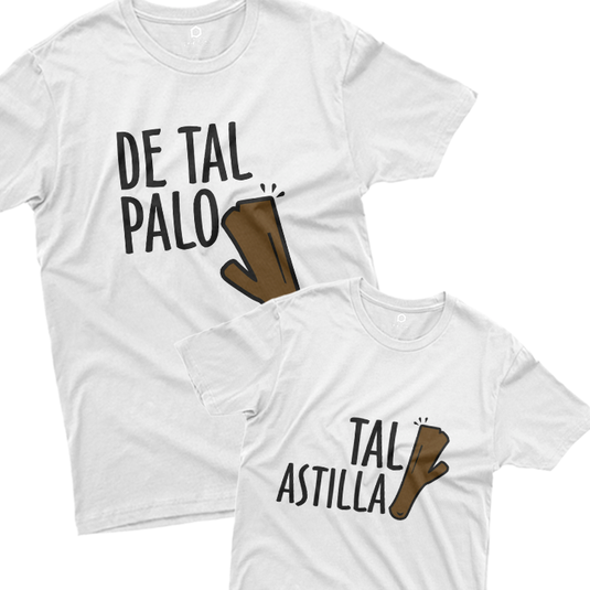 COMBO DE PLAYERAS DÍA DEL PADRE - PAPÁ - HIJO – PRINTEO