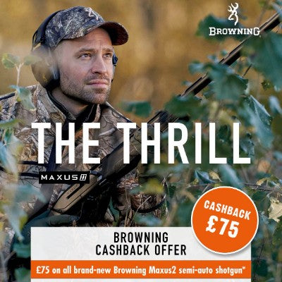Browning Maxus 2 Cashback Offer