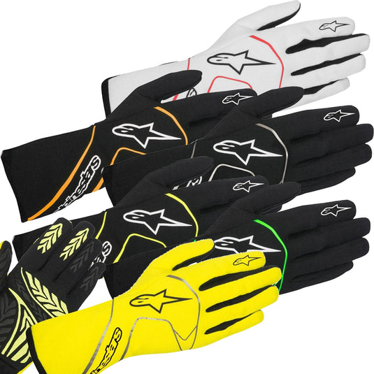 Guanti ALPINESTARS SP-1 V2 GLOVES nero/bianco/giallo/fluo - Visenzi  Motomarket