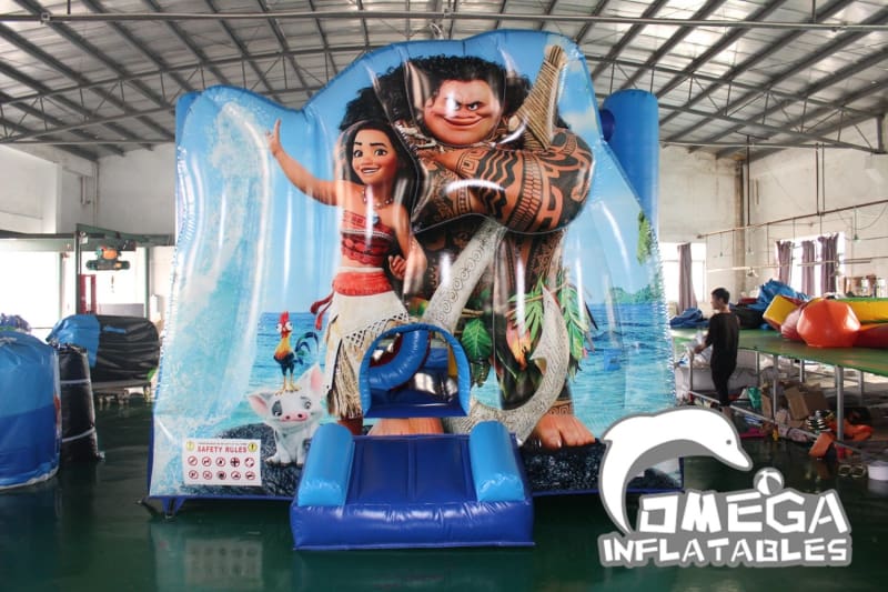 Moana Themed Jumping Castle Omega Inflatables Factory