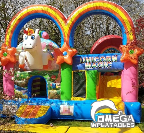 Multiplay Unicorn Bouncy Castle