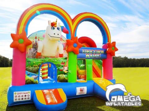 Multiplay Unicorn Bouncy Castle