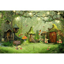Fairytale World Party Photography Backdrop Green Forest Fantastic Wond ...
