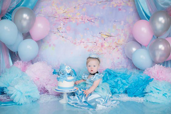 Flower backdrop Newborn Baby Photography Background Children Portrati –  dreamybackdrop