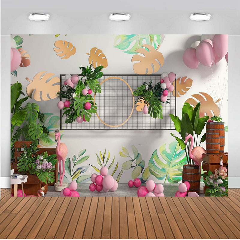 Kids Birthday Photography Background Home Decor 3D Backdrop Balloons P –  dreamybackdrop