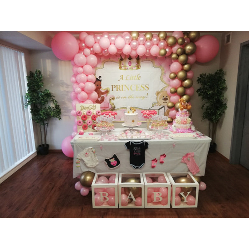 ethnic princess baby shower decorations