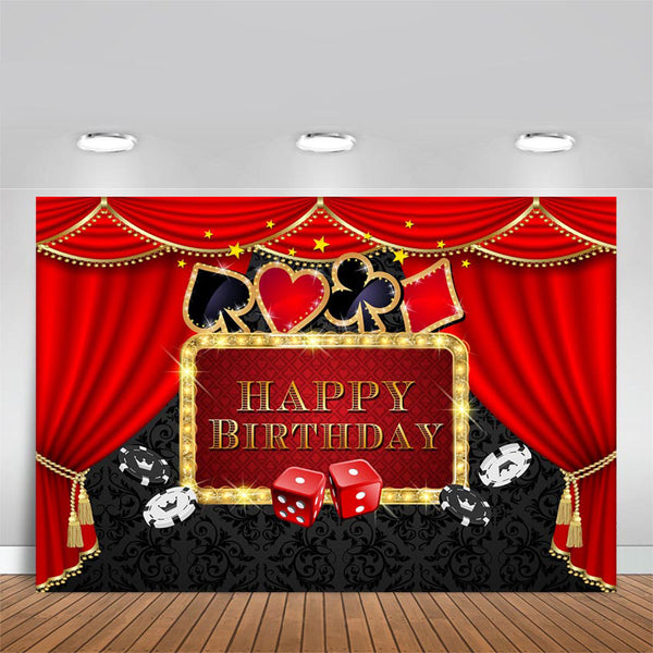 Happy birthday casino cake images